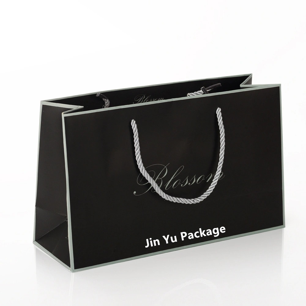 Popular Cardbaord Gift Paper Shopping Packaging Bag Wholesale